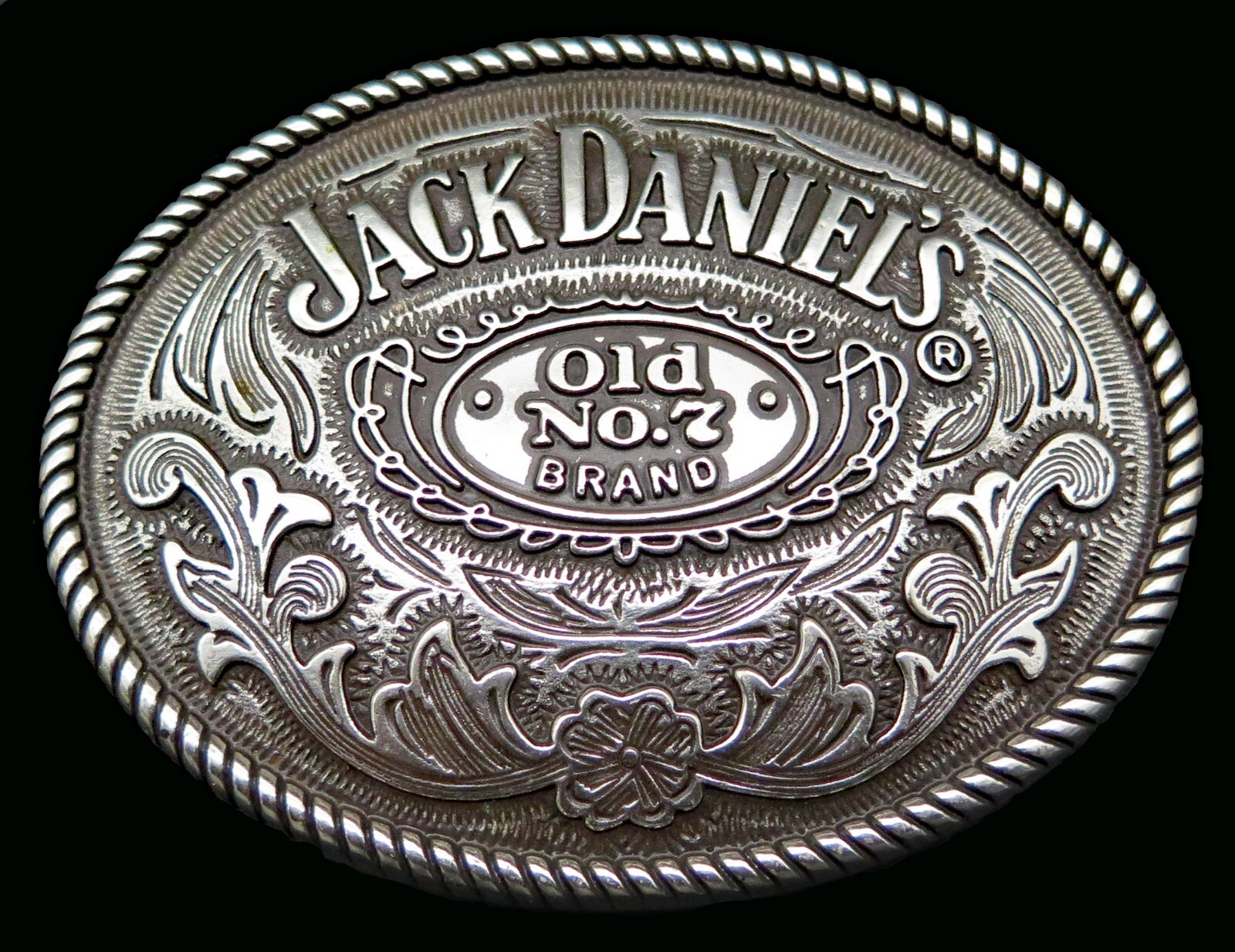 Jack Daniel's Old No 7 Whiskey Alcohol Belt Buckle - Gem
