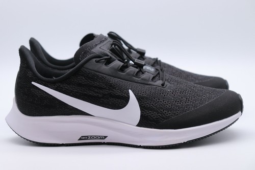 NIKE AIR ZOOM PEGASUS 36 FLYEASE RUNNING TRAINERS - BLACK BV0614-001 WOMEN  UK3.5 | eBay