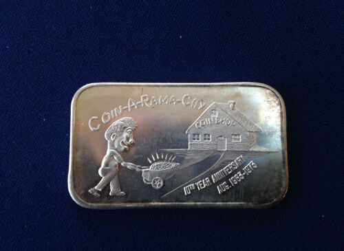 1973 Mother Lode Mint Coin-a Rama City MLM-44 Silver Art Bar E4327 - Picture 2 of 4