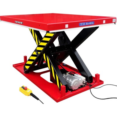 Electric Hydraulic Scissor Lift Table, 8,800 lb. Capacity, 67'' x 47-1/4''