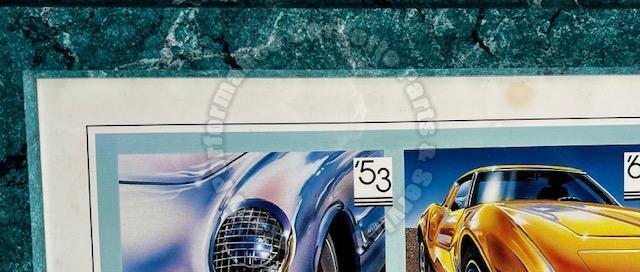 July 2nd 1992 1 Millionth Corvette Poster Bowling Green KY Framed