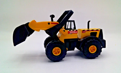 HASBRO MAISTO 2001 TONKA MIGHTY 728 FRONT END LOADER in Original box