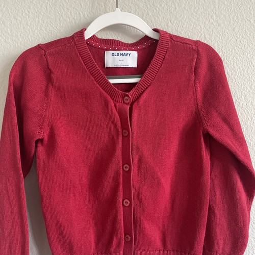 Old Navy Girl Cardigan Size CS 5 - Picture 2 of 4