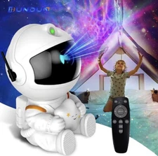 Astronaut Projector Galaxy Starry Sky Night Light Ocean Star Lamp White Guitar