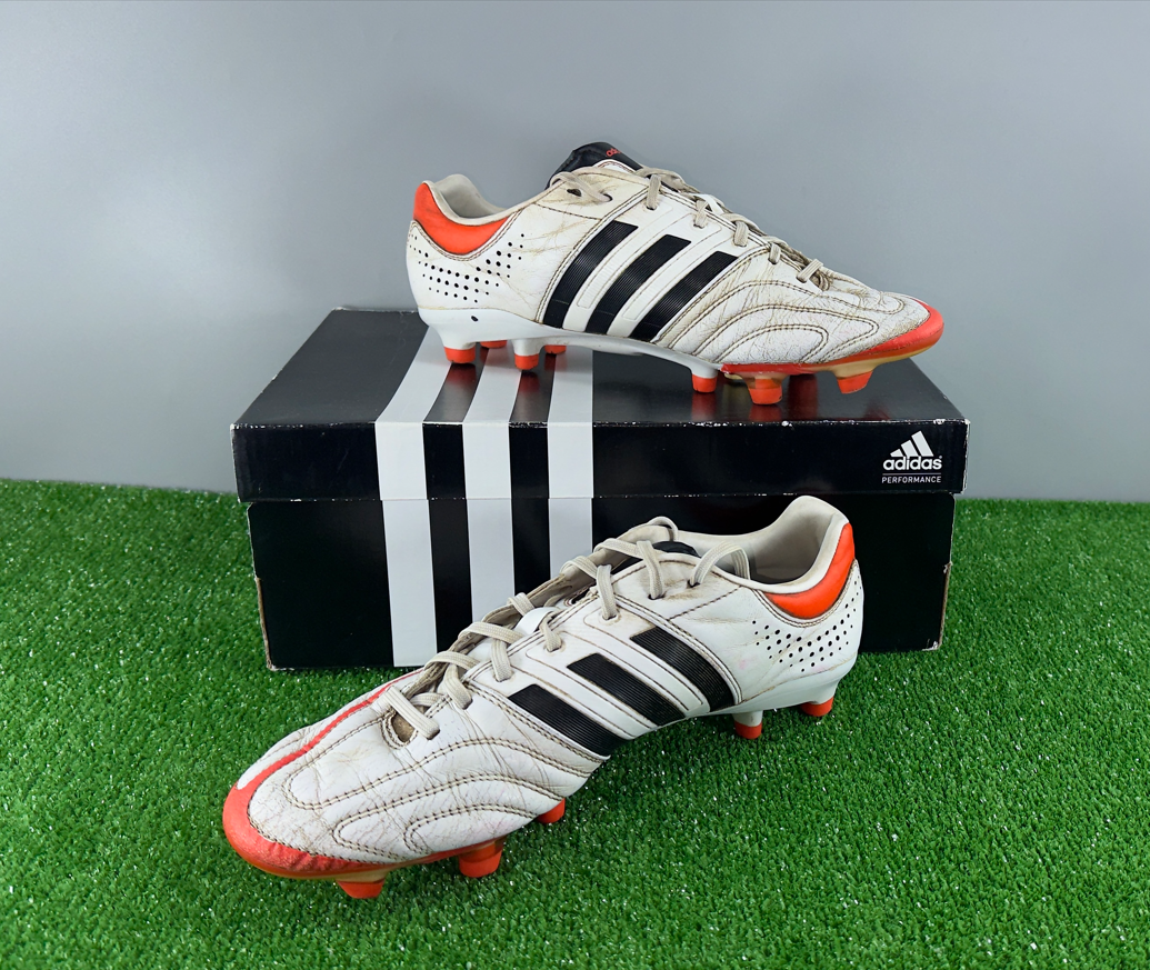Adidas AdiPure 11Pro FG Elite US9.5 UK9 White boots Cleats mens