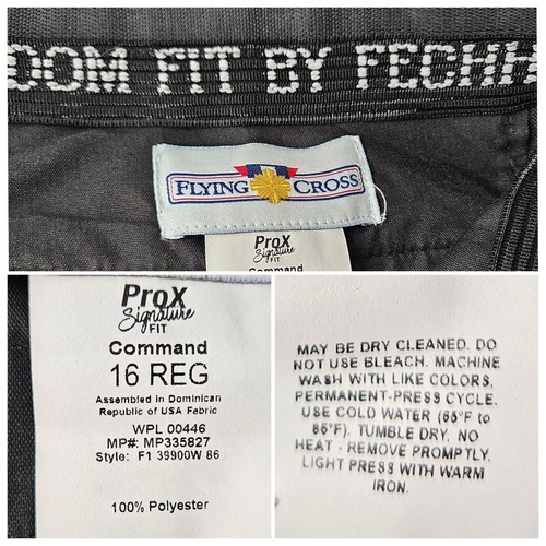 Flying Cross Women Tactical Pant 16 Reg Navy Blue Police EMT Uniform Cargo 38x27 - Picture 5 of 5