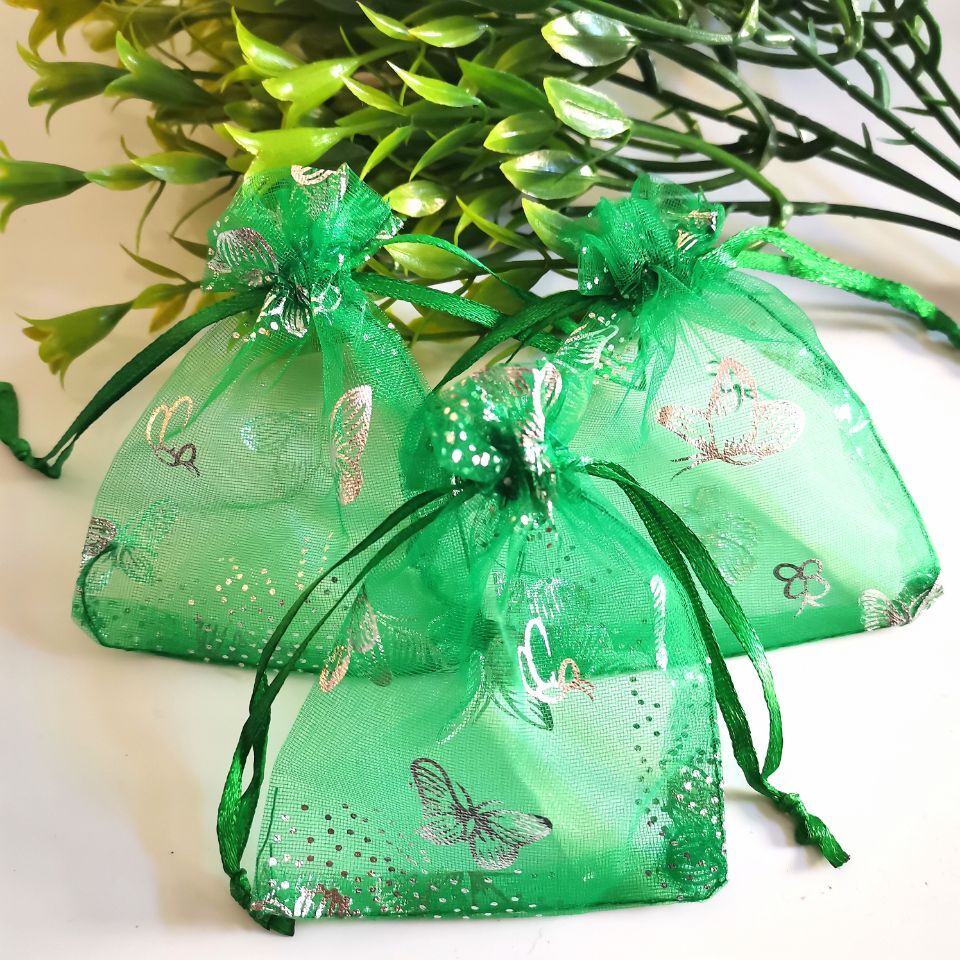 Butterfly Organza Gift Bags Jewellery Pouches XMAS Wedding Party Candy
