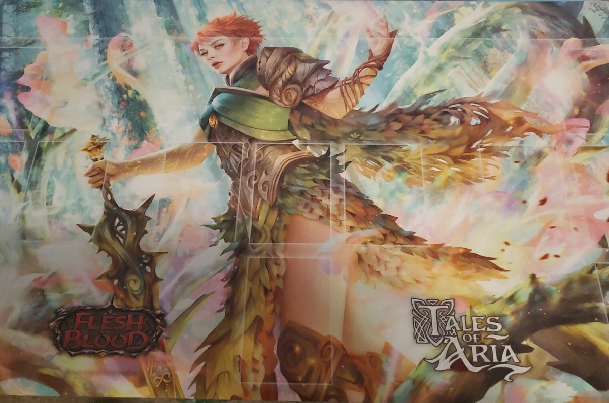 メーカー包装済】 Flesh プレイマット Aria of Tales Blood And その他