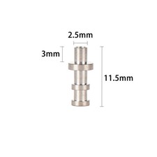 20pcs Turret Lug 11.5mm Overall Length 2.5mm Diameter for Terminal Board AMP