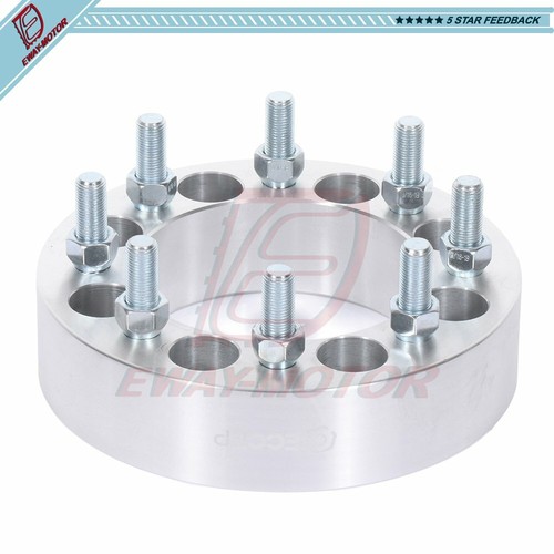 2x 1.5 Inch Wheel Spacers 8x6.5 | 9/16-18 Thread | For Dodge Ram 2500 3500 & Ford F-250 F-350