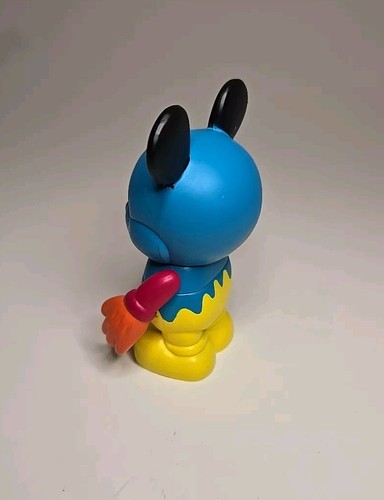 Disney Vinylmation Urban Series #5 Blue Yellow Gear Bear with Card - Foto 3 di 7