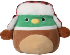 Avery Mallard Duck 7.5 Squishmallows Fall Harvest Plush Toy Rare Ships FAST