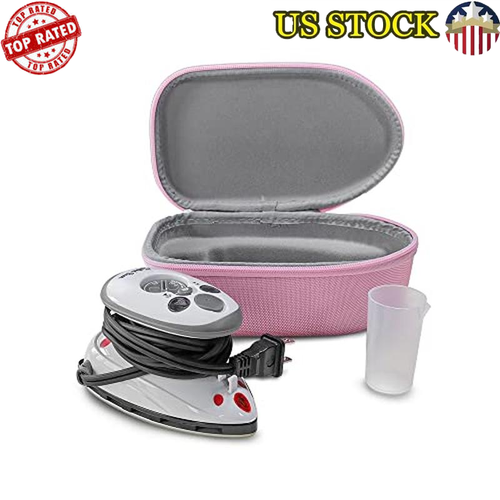 Mini Steam Iron Portable Craft Tool Lightweight Easy Temperature Control Travel