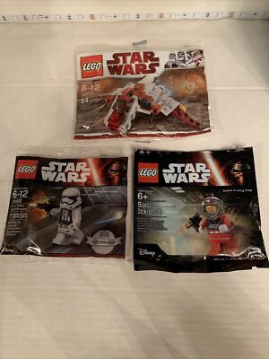 LEGO Star Wars First Order Stormtrooper Rebel A-Wing Republic Attack Shuttle New