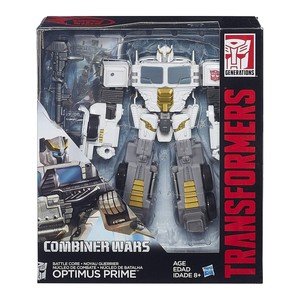 white optimus prime combiner wars