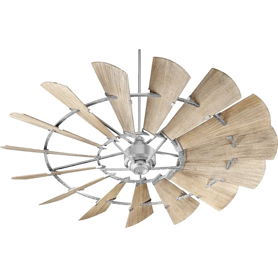 Rustic/Primitive Ceiling Fans without Light