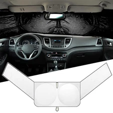 Car Sun Shade Windshield Sunshade Front Side Window Cover Block Privacy Curtain