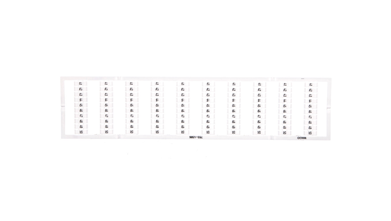 WMB markers 10x 41-50 793-4506 /5 pcs/ /T2UK