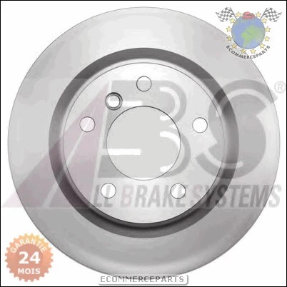 Xkp7abs Jeu 2 Disques Frein Arrière Pour Bmw 1 Coupé Diesel 2007> - Photo 2/4