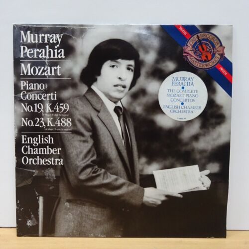 IM 39064 MOZART Piano Concertos ECO MURRAY PERAHIA CBS STEREO LP EX+ - Afbeelding 1 van 4