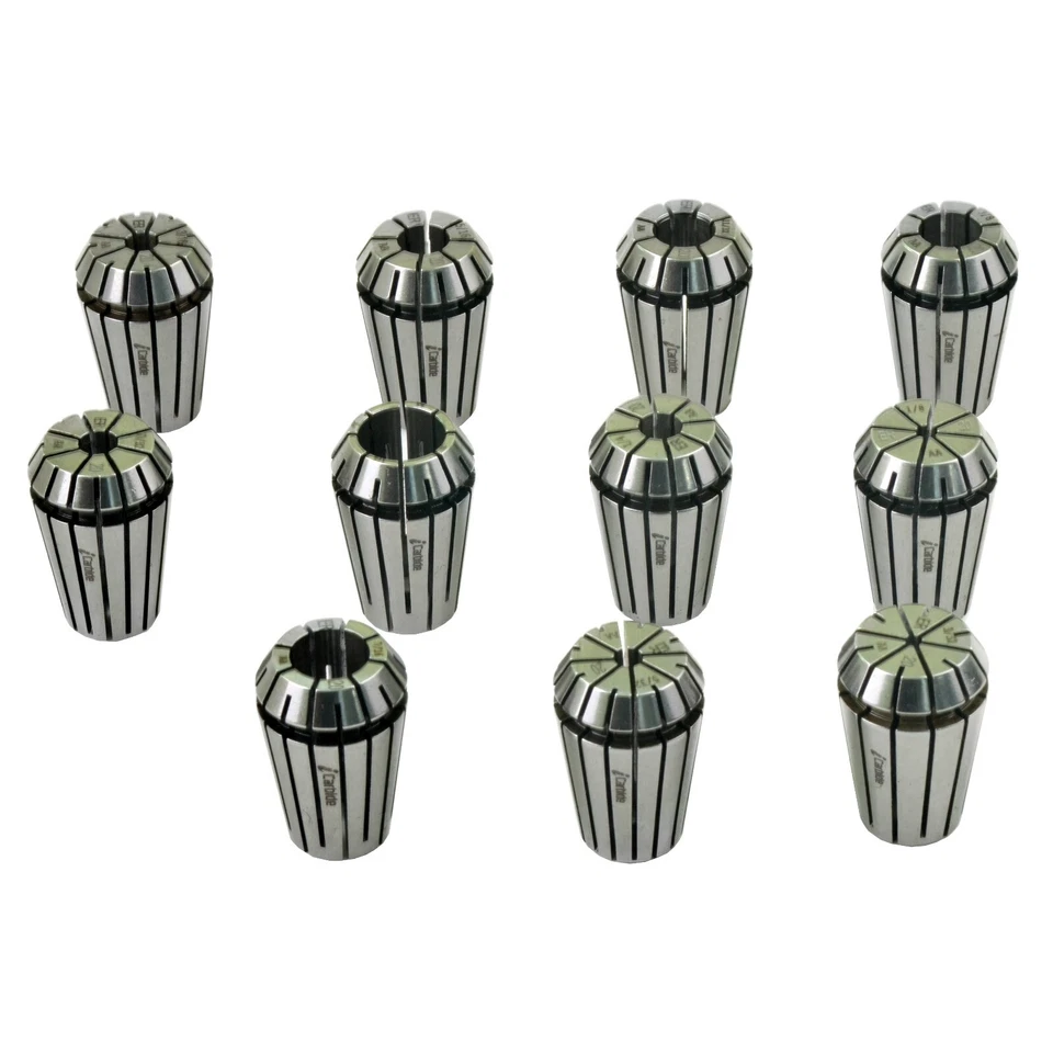NEW PRECISION ER20 COLLET SET 3/32 TO 1/2" 11PCS TIR0.0002" / 5μm CNC TOOLS - Image 2 of 4