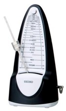 SEIKO Metronome Pendulum Standard Noir Black SPM320B w/ Tracking NEW