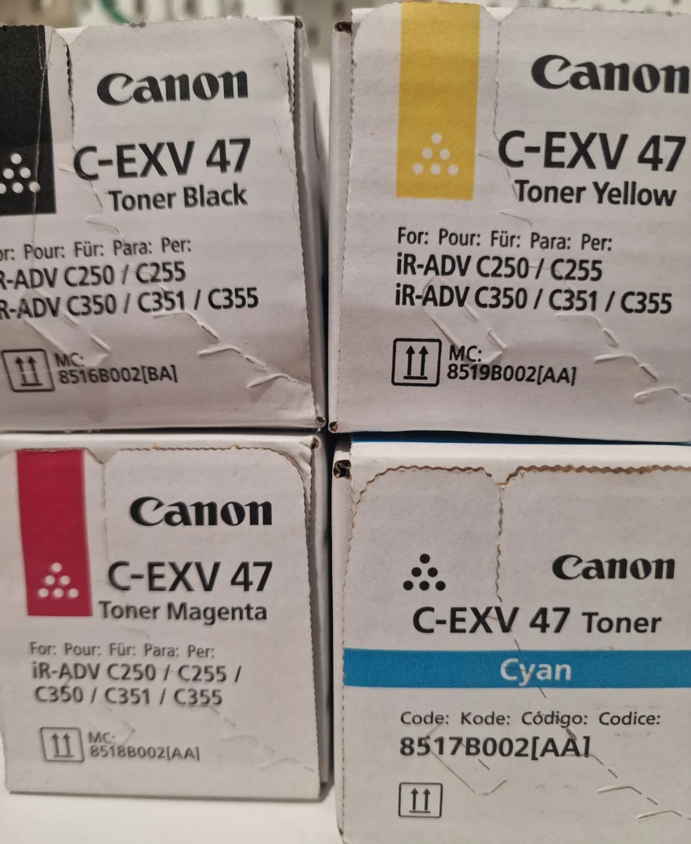 Toner reconditionné pour Canon C-EXV47 Cyan 21,5k IRC 250i/255iF/350i/351iF/355i - Générique