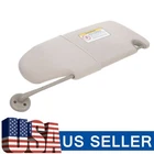 Driver Left Gray Sun Visor for 2002-2010 Dodge Ram Extendable Non Illuminated