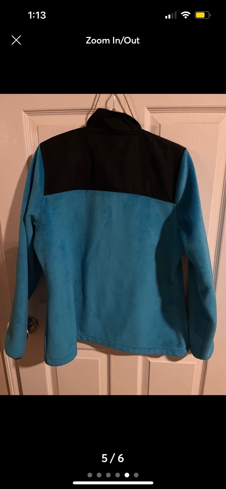 Fila giacca fuzzy donna grande