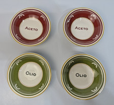 Sur La Table Set of 4 Italia Olio & Aceto Dip...