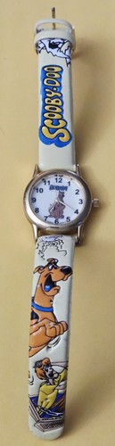 Vintage Scooby-Doo Glow In The Dark Watch Warner Brothers Hanna Barbera, WORKS