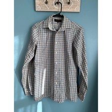 Vintage YSL Yves Saint Laurent Men's Striped Button Down Shirt