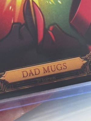 Hazbin Hotel Season 2 Dad Mugs 12/60 2nd Edition Trading Card Non
