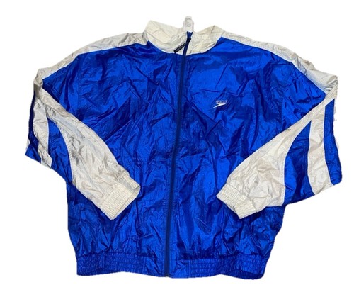 Vintage 90s Speedo Windbreaker / Warmup Jacket - XXL