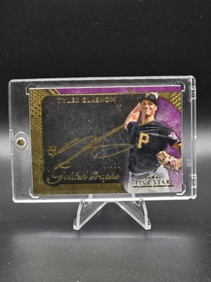 2017 Topps Five Star Rookie Green Golden Graphs Autograph #GG-TG Tyler Glasnow 