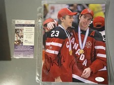 Connor Mcdavid & Sam Reinhart Dual Auto Signed Photo 8x10 Team Canada