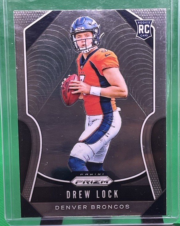 2019 Panini Prizm Drew Lock #304 RC Denver Broncos