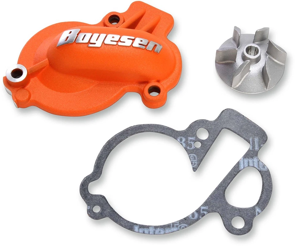 Kit de impulsor de cubierta de bomba de agua naranja para Husqvarna KTM 450/500 WPK-45AO de 16-24 Foto 2 de 2