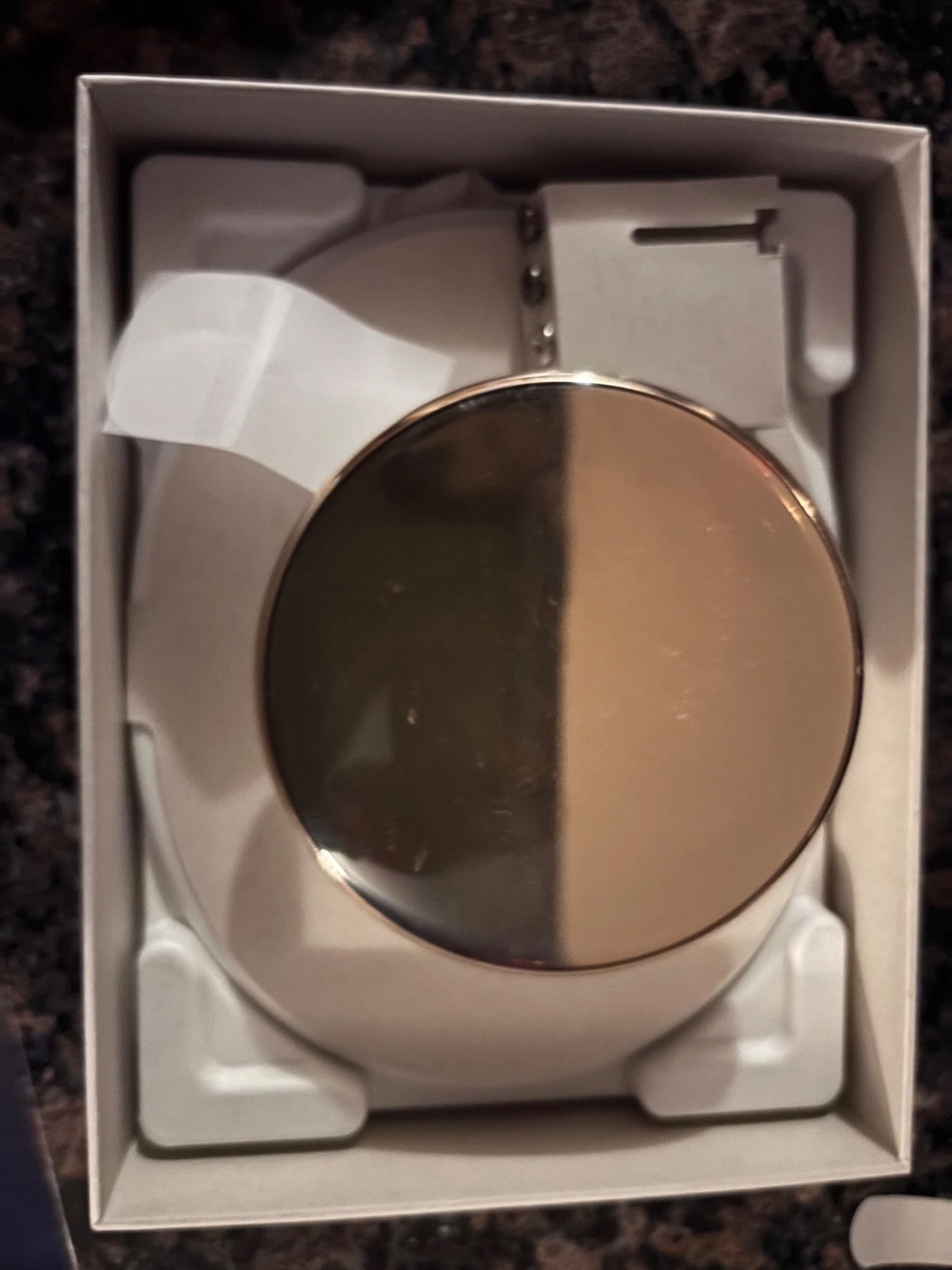 Google Nest learning thermostat 4th gen w/ temperature sensor GOLD ga05171