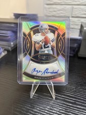 2025 Panini Select - Signatures Roger Staubach #SP-RGS Silver Prizm Auto