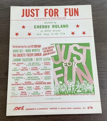 Vintage Noten - Just For Fun von Cherry Roland
