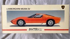 1:18 Autoart Lamborghini Miura SV Orange. Boxed. Arancio Miura colour.