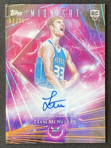 2025 Topps Midnight Basketball Moonrise Liam McNeeley #DMAR-LM