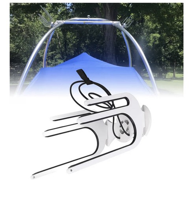 #ad Aluminum Boat Wakeboard Rack Polished Wakeboarding Tower Holder Adjustable Clamp $39.99