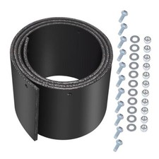 Universal Drilled Snow Plow Blade Flap 72 X 6 X 14rubber Snow Deflector