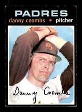 1971 Topps Baseball #126 Danny Coombs EX *e1