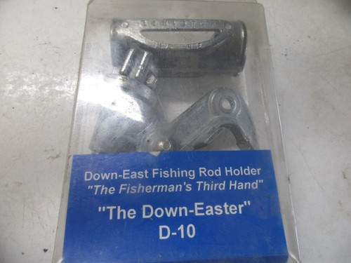 1 Down-East Sportscraft Single Clamp D-10 Down-Easter Rod Holder Lewiston Maine