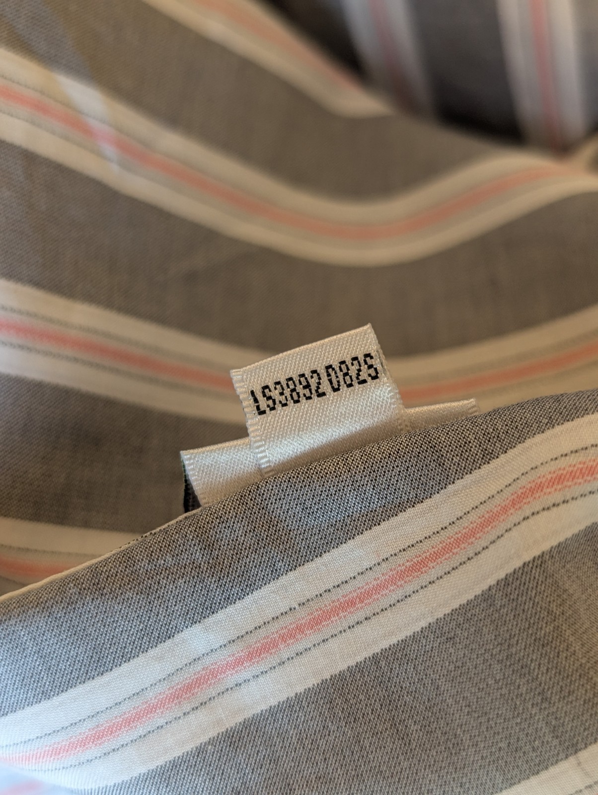 Bugatchi Cotton Square Button Striped Shaped Fit … - image 8