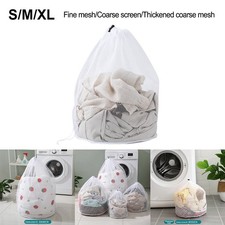 Large Thicken Mesh Protect Clothing Washing Heavy Duty Laundry Drawstring Bag
