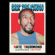 Nate Thurmond #131 1971 Topps San Francisco Warriors Basketball Card NBA VG